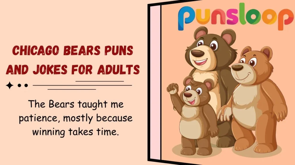 Chicago Bears Puns and Jokes for Adults