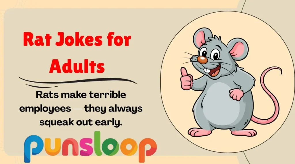 Rat Jokes for Adults