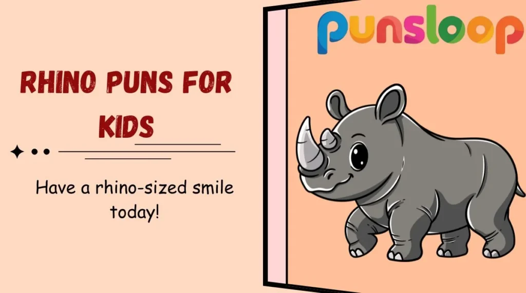 Rhino Puns for Kids