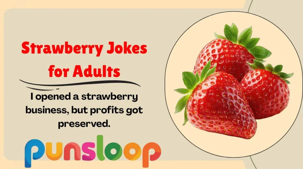 Strawberry Jokes for Adults