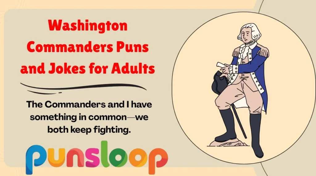 Washington Commanders Puns and Jokes for Adults