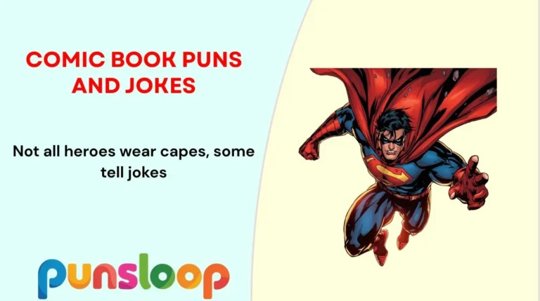 Comic Book Puns and Jokes