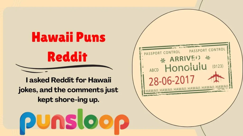 Hawaii Puns Reddit