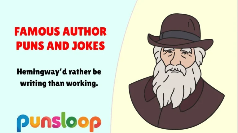 Famous Author Puns and Jokes