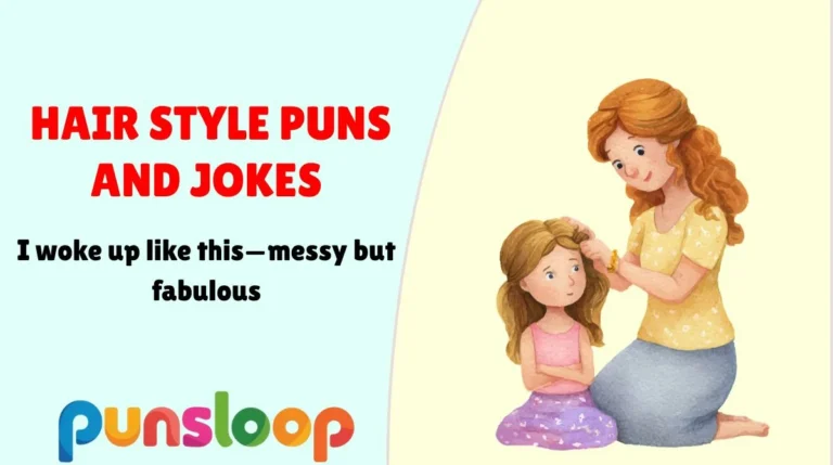 Hair Style Puns and Jokes