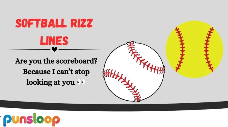 Softball Rizz Lines